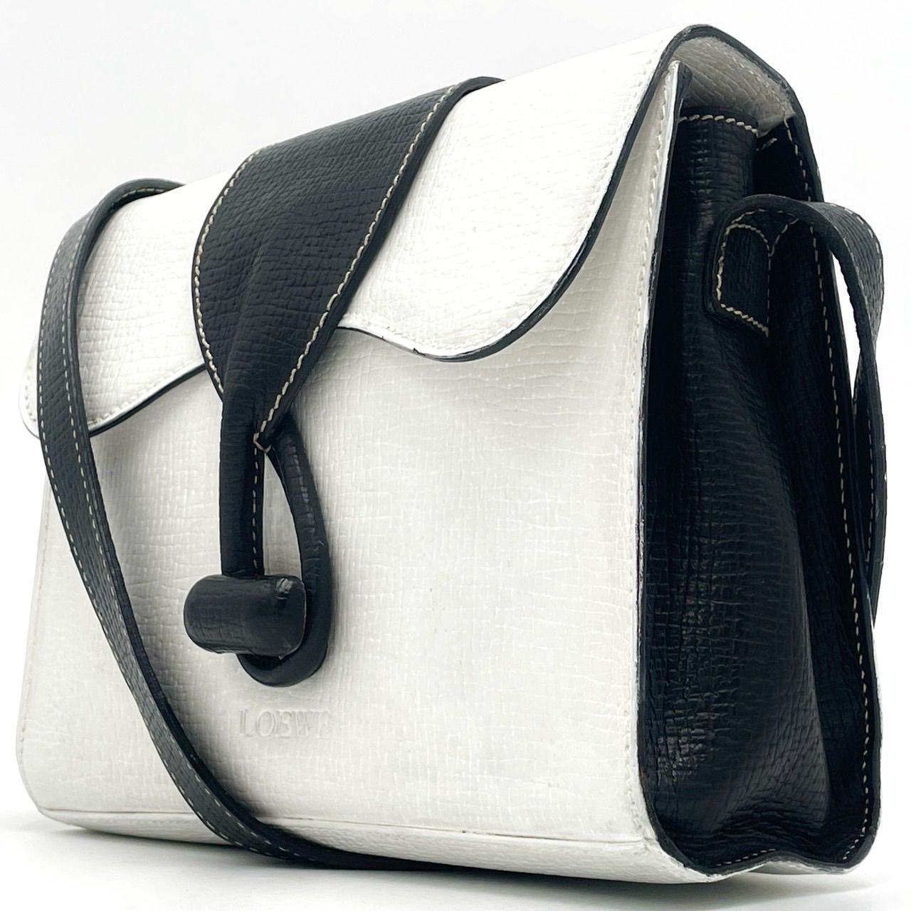 ✨良品✨ LOEWE ロエベ ショルダーバッグ トートバッグ ターンロック  