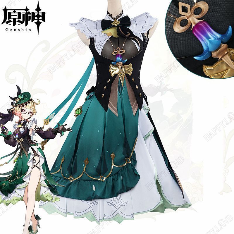 原神 エミリエ コスプレ衣装 原神 げんしん ヒロイン Emilie コスプレ衣装 コスチューム ハロウィン クリス