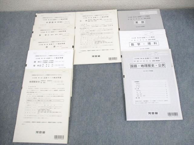 河合塾 2018年度 第3回 全統マーク模試 2018年10月実施 英語