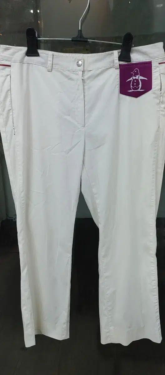 マンシングパンツ MUNSINGWEAR 美脚パンツ 総柄 ゴルフ スラックス