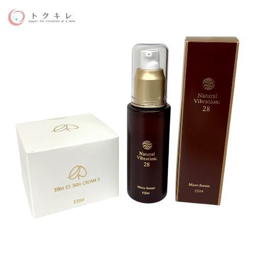 トクキレ】EBM スキンクリームS 100g & ナチュラルバイブレーション.28 