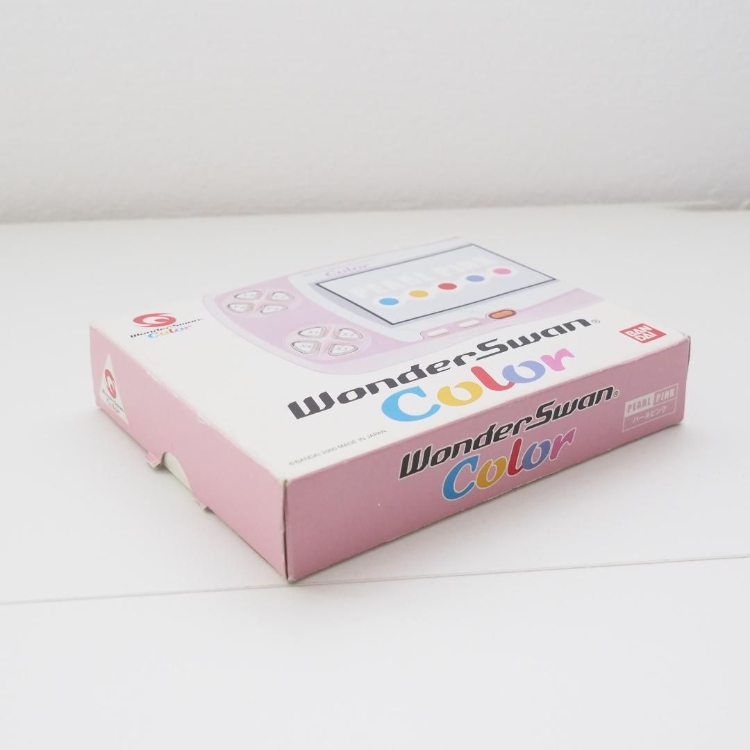 テレビゲーム ワンダースワン カラー 本体 パールピンク バンダイ BANDAI