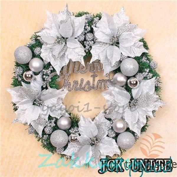店長おすすめ クリスマスリース ドア飾り クリスマス飾り 大きいサイズ 玄関飾り おしゃれ 30cm 40cm 50cm 60cm壁掛け 店舗用CYB52今週注目