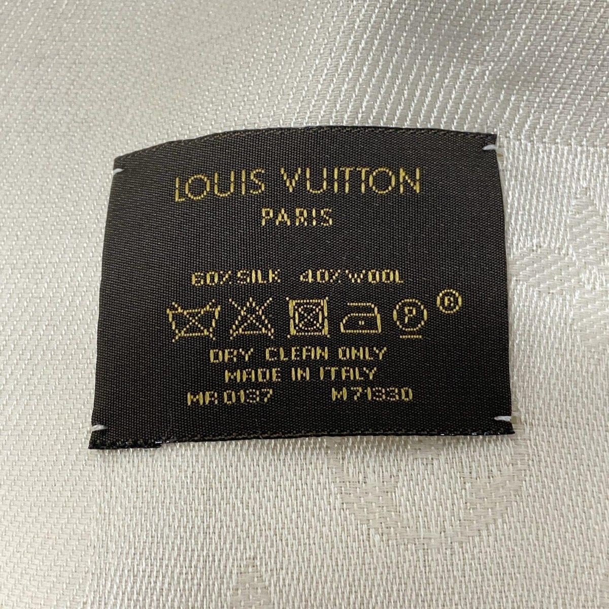 LOUIS VUITTON ルイヴィトン ストール ショール ショール モノグラム M71330 ブロン ウール シルク