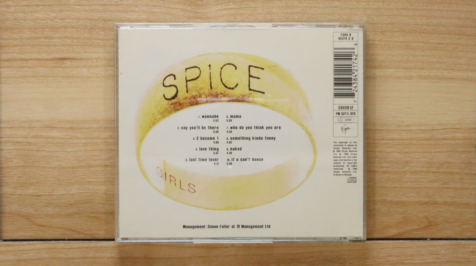 中古CD☆スパイス・ガールズ/Spice Girls□ SPICE