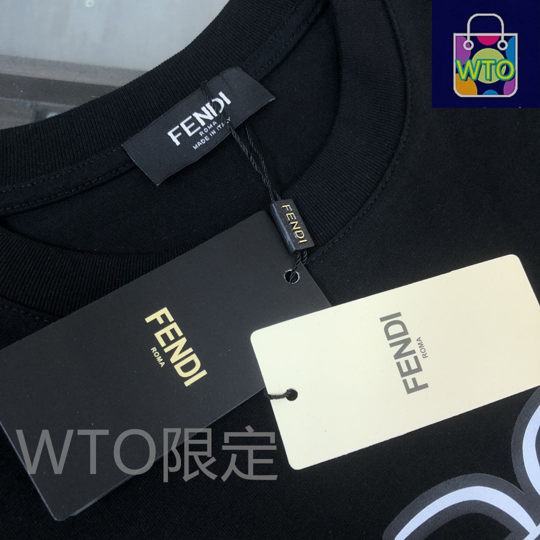 本日限定特価】FENDI メンズ カジュアルTシャツ 夏用 270g 高
