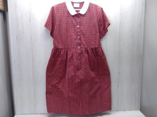familiar 半袖ワンピース 赤チェック ファミリア 極美品⭐︎familiar