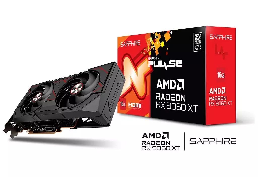 グラフィックボード グラフィックボード SAPPHIRE PULSE AMD Radeon RX 9060 XT GAMING OC 16GB PULSERX9060XT16GB|11350-03-20G