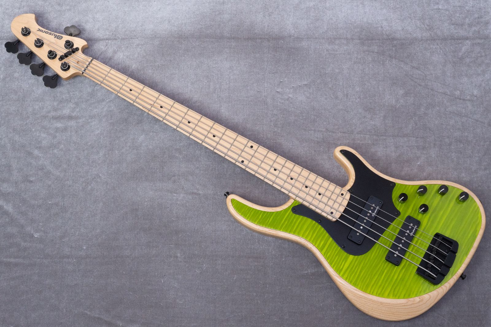 new】Alusonic / J-Special Deluxe 5 Natural - Lime Green