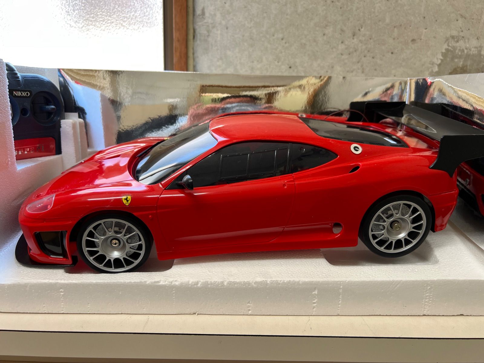 I8-95】☆ ラジコンカー フェラーリ 360 GTC ニッコー 箱