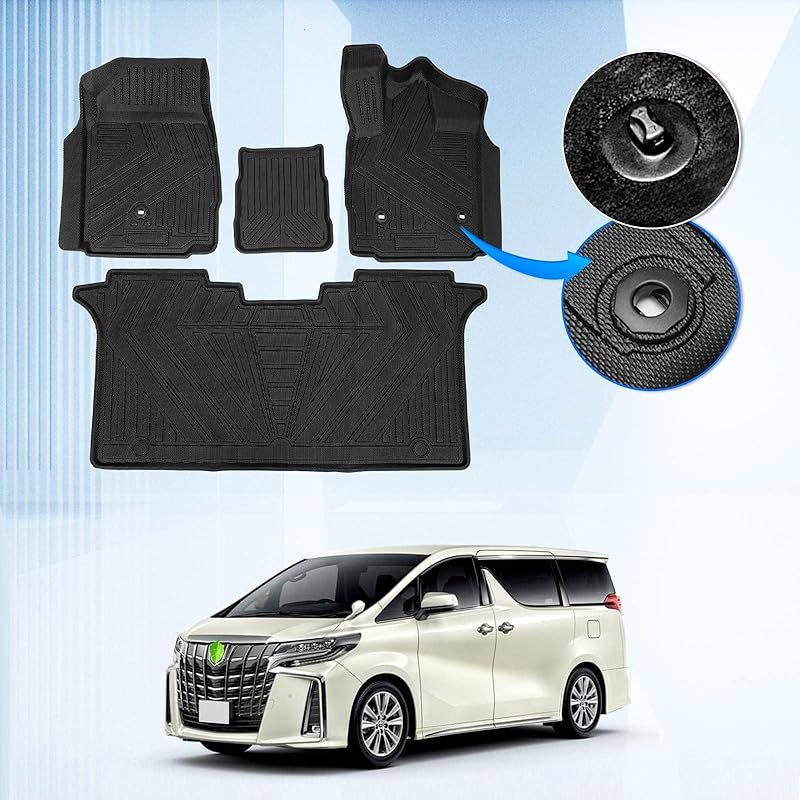 アルファード/ヴェルファイア30系前期 後期　車種専用設計　ドアトリム サイド トヨタ アルファード 30系 ダッシュボードマット 車種専用設計専用