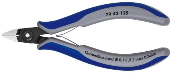 3営業日で発送 クニペックス KNIPEX 7942-125 エレクトロニクスニッパー 7942-125 WWW_SMP1DAWEKUDUS_SCH_ID