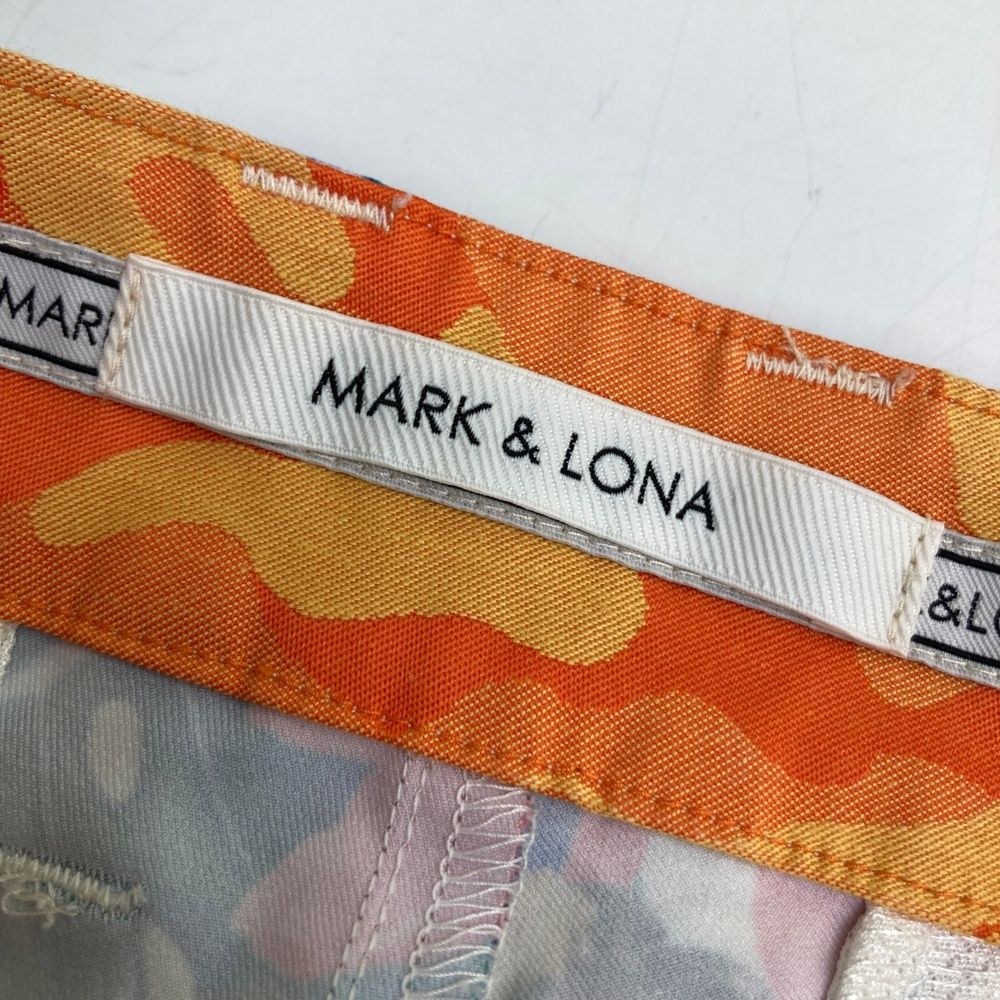サイズ： MARK&LONA マークアンドロナ ハーフパンツ 総柄 グリーン系