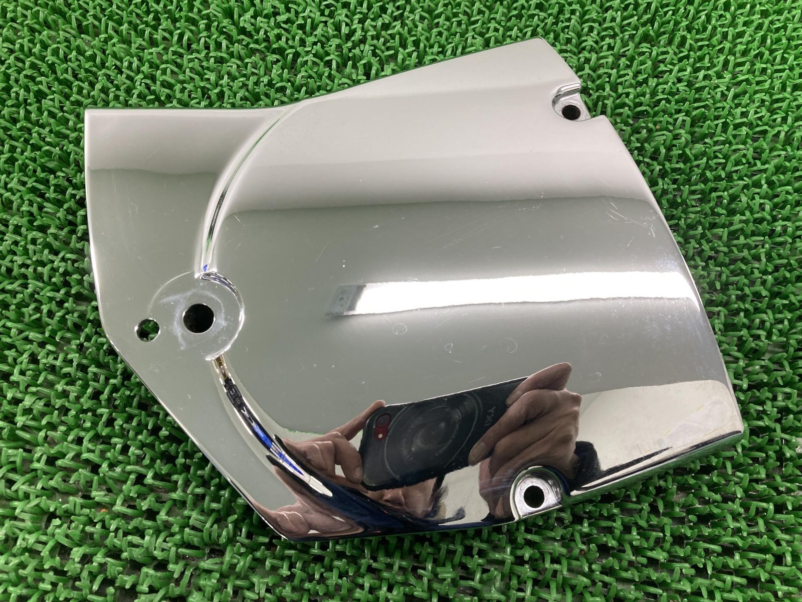 XL1200V エンジンカバー 34910-04 ハーレー 純正 中古 バイク 部品 スプロケットカバー クローム セブンティーツー スポーツスター