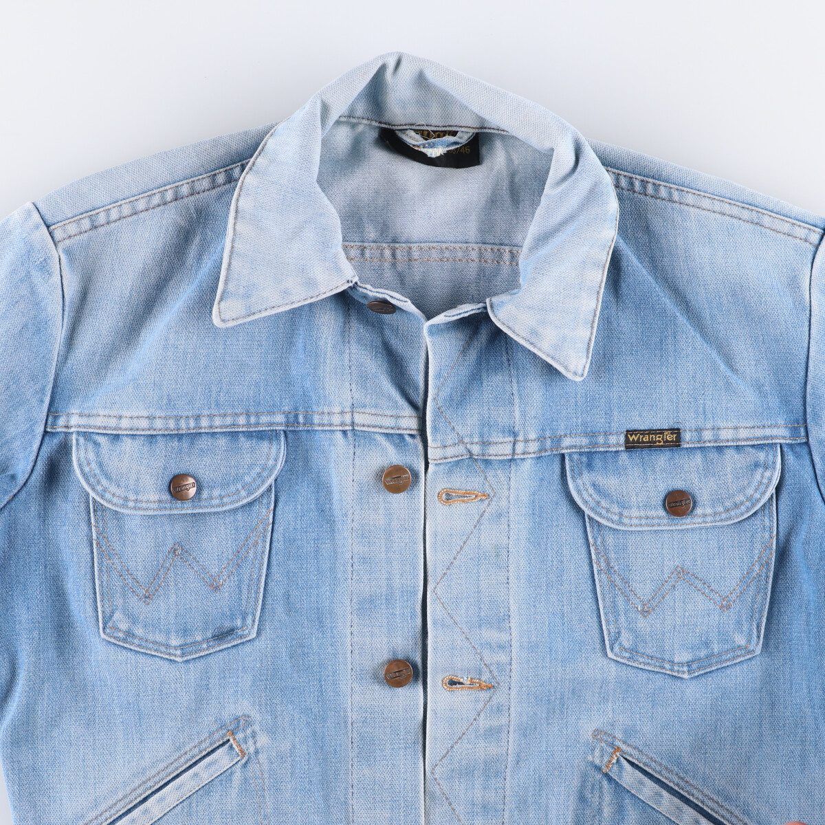 レディース 古着 70~80年代 ラングラー Wrangler デニムジャケット G 