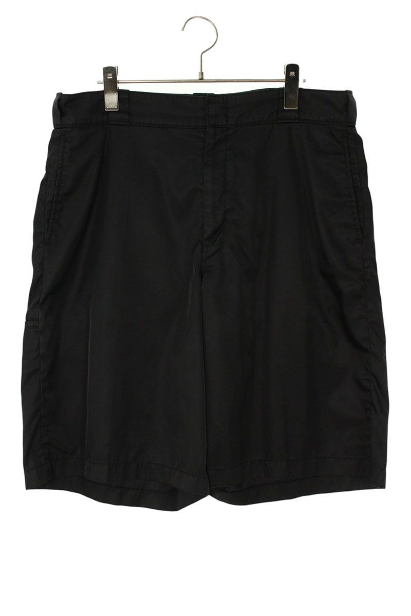 プラダ SPG 32 三角ロゴプレートナイロンハーフパンツ メンズ 50