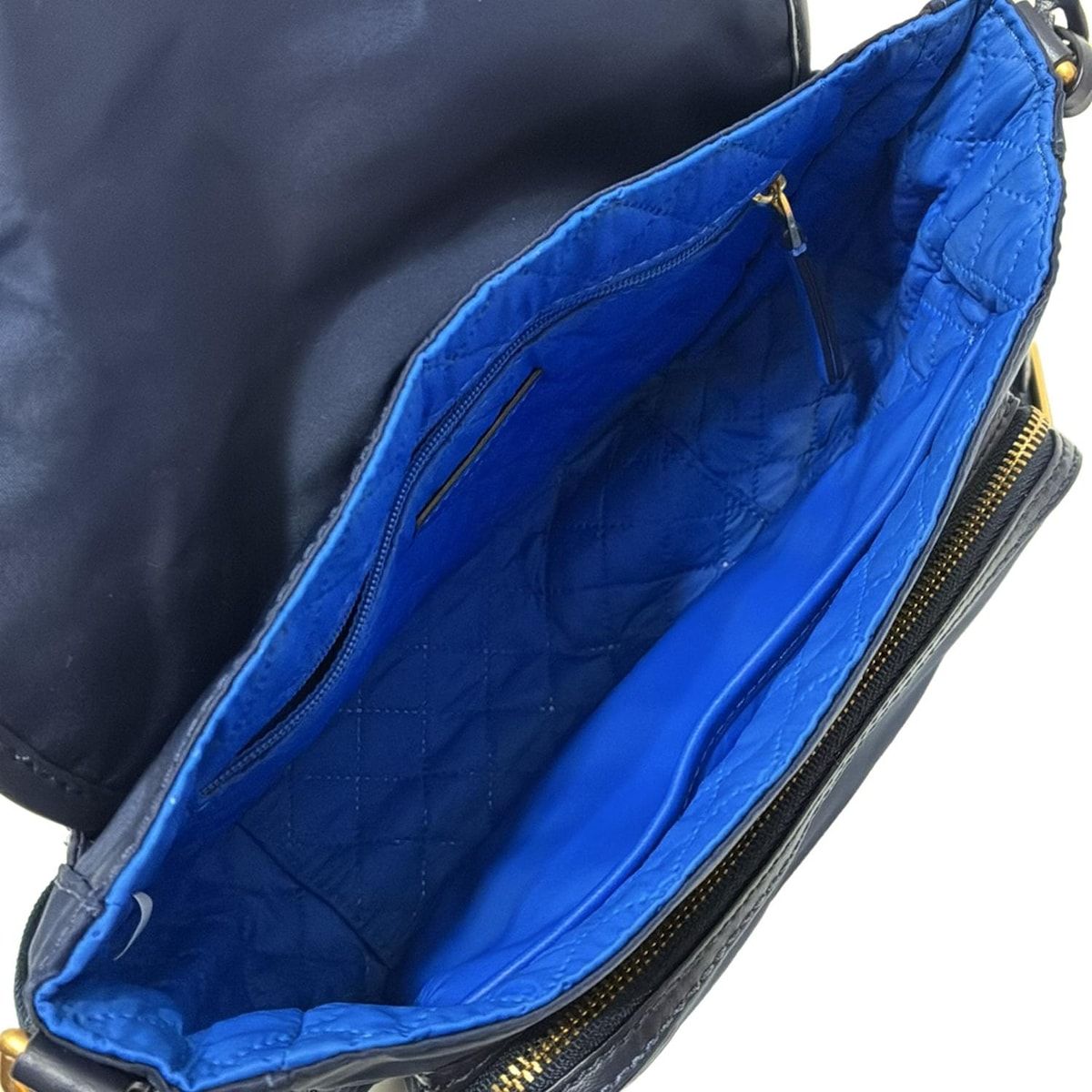 Tory Burch ネイビー ハンドバッグ ショルダーストラップ付き 楽天市場】TORY BURCH トリーバーチ/ナイロンレザー2WAY