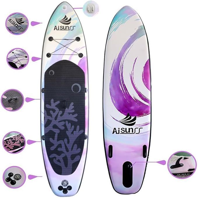 AISUNSS サップボード SUP ボード インフレータブル スタンド