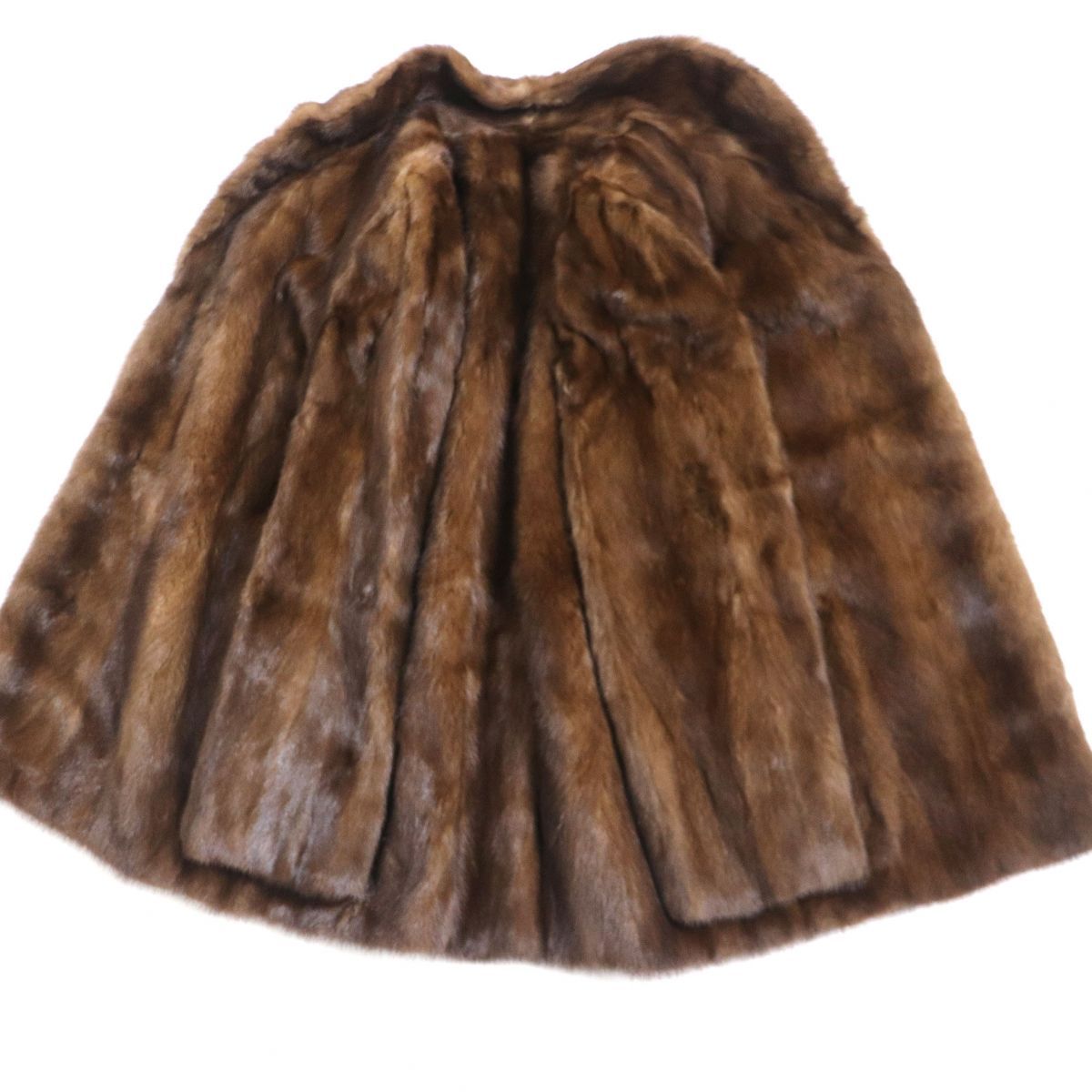 極美品▽Nakamura Fur ナカムラファー MINK ミンク 本毛皮コート