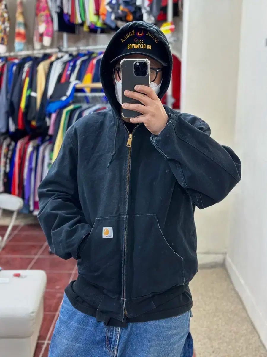 Carhartt カーハート アクティブ J131BLK 黒 M