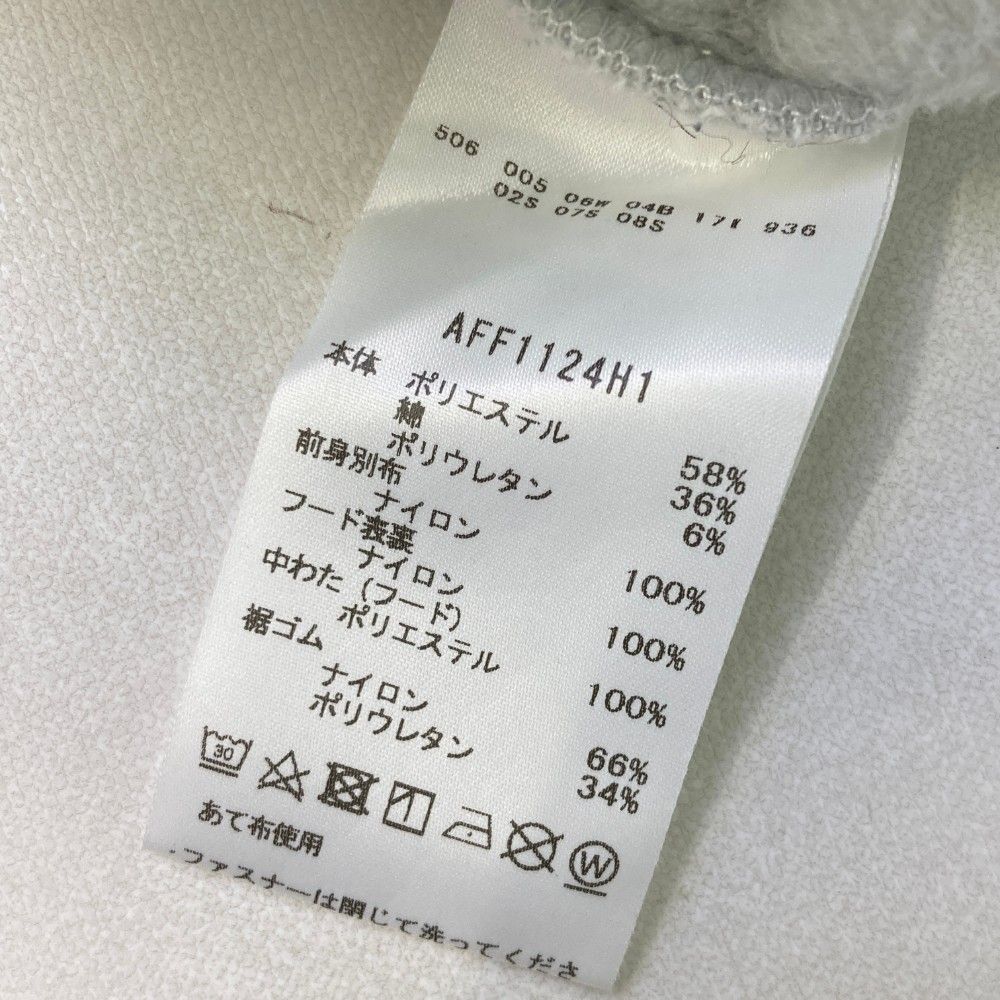 サイズ：M AND PER SE アンパスィ 2024年モデル 中綿切替 フード付 長袖ジャケット  グレー系 [240101472559] ゴルフウェア レディース ストスト サイズ：M AND PER SE アンパスィ 2024年モデル 中綿切替 フード