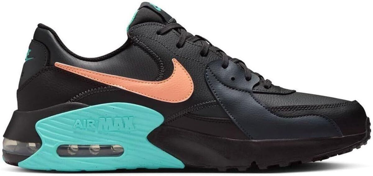  ナイキ エア マックス エクシー レザー AIR MAX EXCEE LEATHER ブラック ピンク ライトブルー DB 2839-003 26.0 cm その他 陸上競技