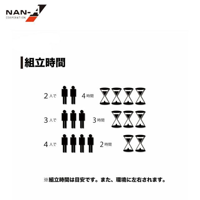 パイプ車庫 埋込み式