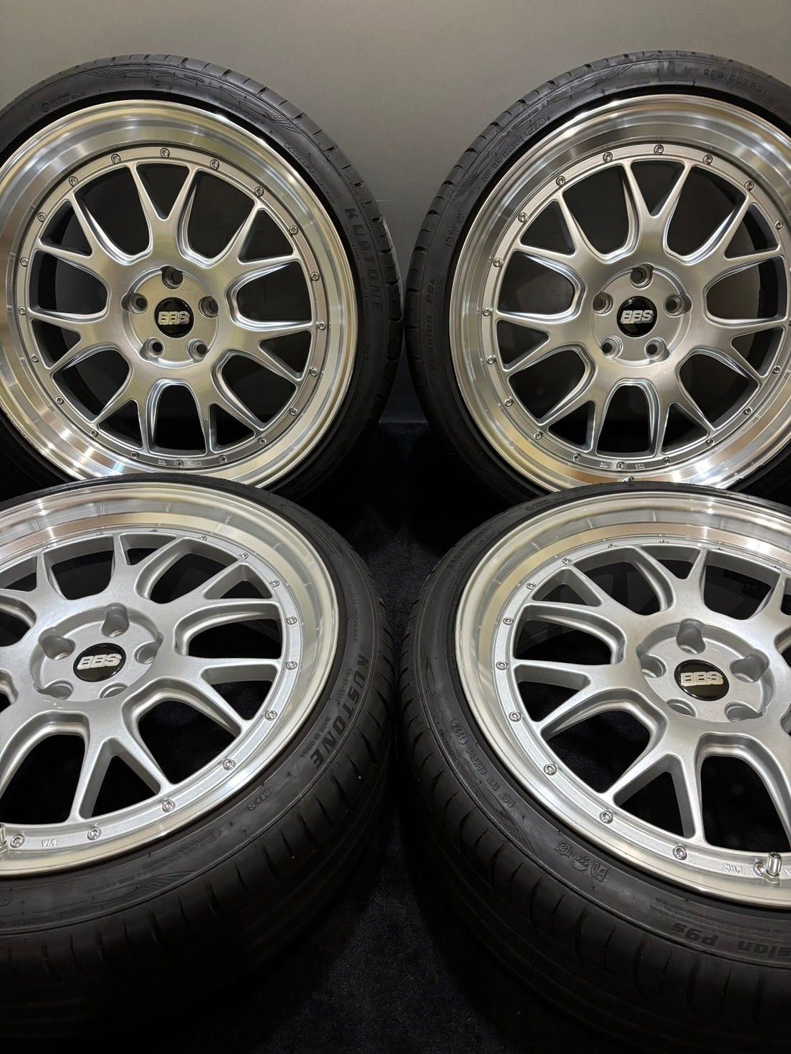 245|35 285|30 ZR21 KUSTONE|Passion pgs BBS LM タイプ 21インチ 9J|10J 30| 40 120 5H 夏タイヤ 4本 レクサス LS 1-J571