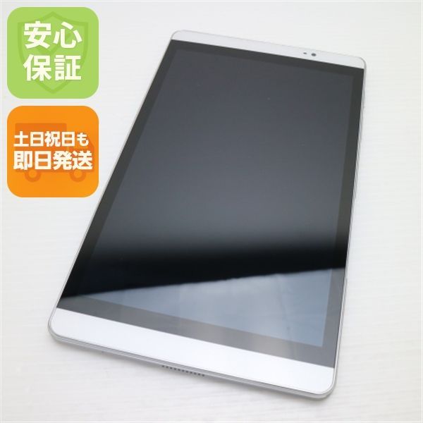 超美品 d-02H dtab Compact シルバー スマホ 本体 白ロム 土日祝