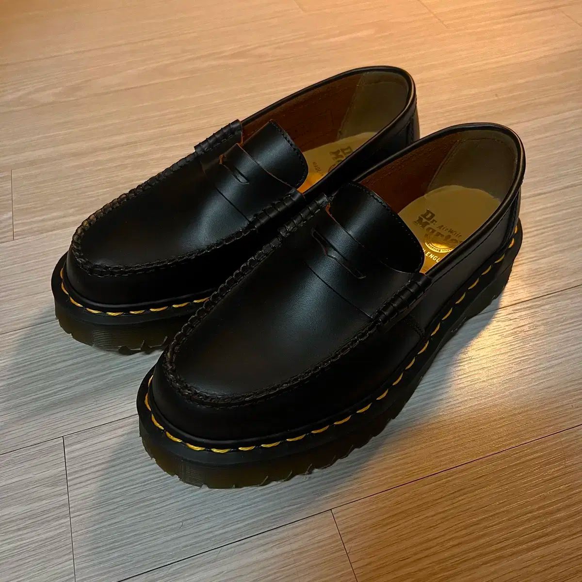 ドクターマーチン　UK6 DR.MARTENS ドクターマーチン V JADON Ⅱ MONO 8ホール 厚底