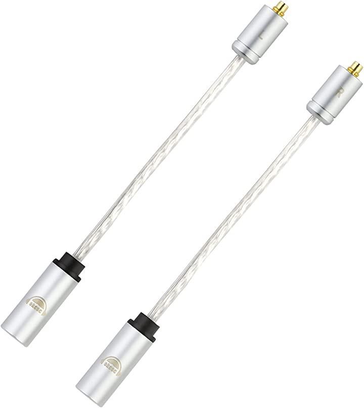 3.5mm3極 ×2 - MMCX メス  変換アダプタ okcsc MMCX 3.5mm 変換 変換アダプタ 変換パーツ MMCXコネクタ オス