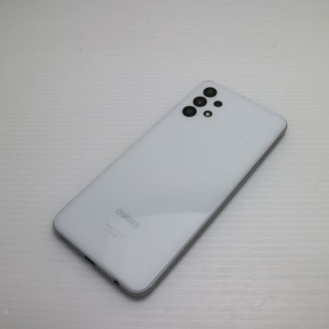 超 Galaxy A32 5G SCG08 オーサムホワイト 本体 即日発送 土日祝発送OK あすつく 08000