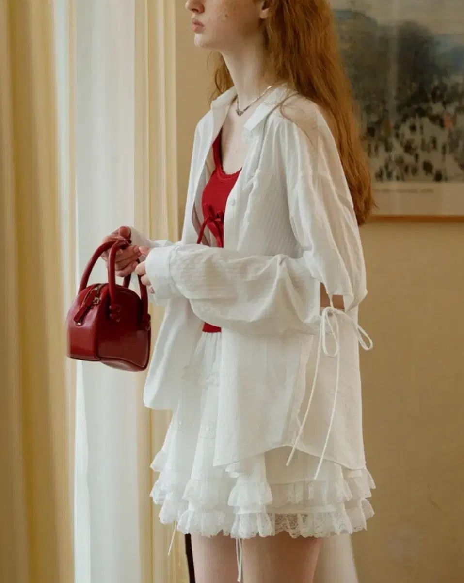 セムアドゥ シャツ Hollow string sleeve shirt USTAUSTRALIA_COM_AU