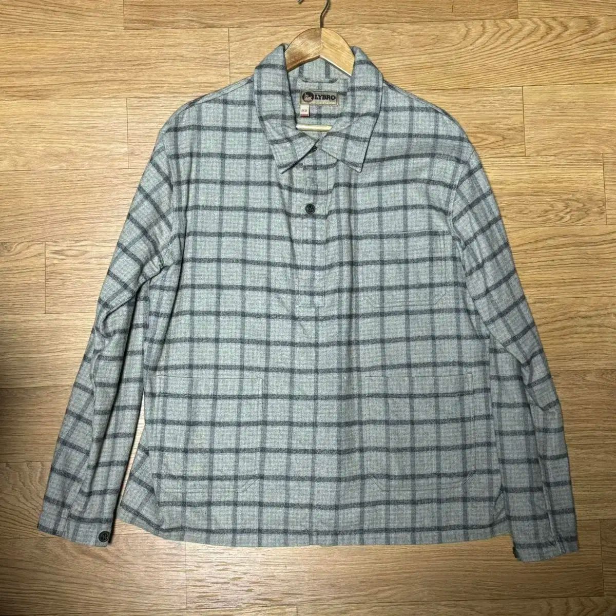ナイジェル 炭素 Nigel Cabourn プルオーバー シャツ POH ハーフ 52