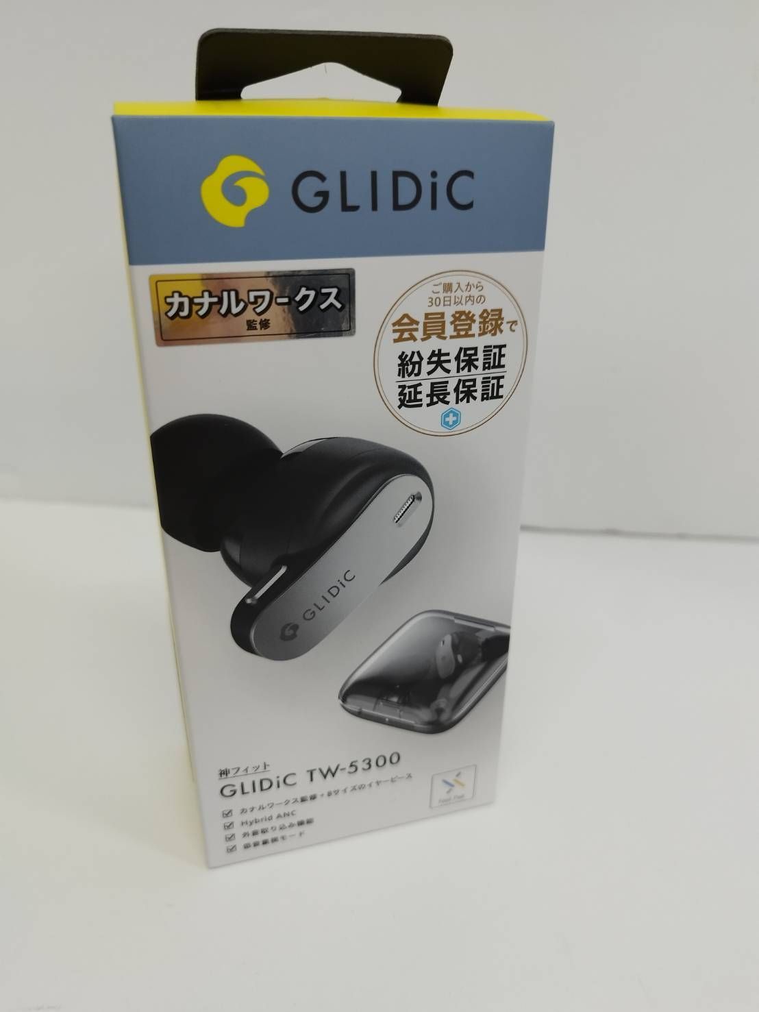 GLIDiC TW-5300 イヤホン　ブラック Amazon.co.jp: 完全ワイヤレスイヤホン GLIDiC TW-5300 紛失