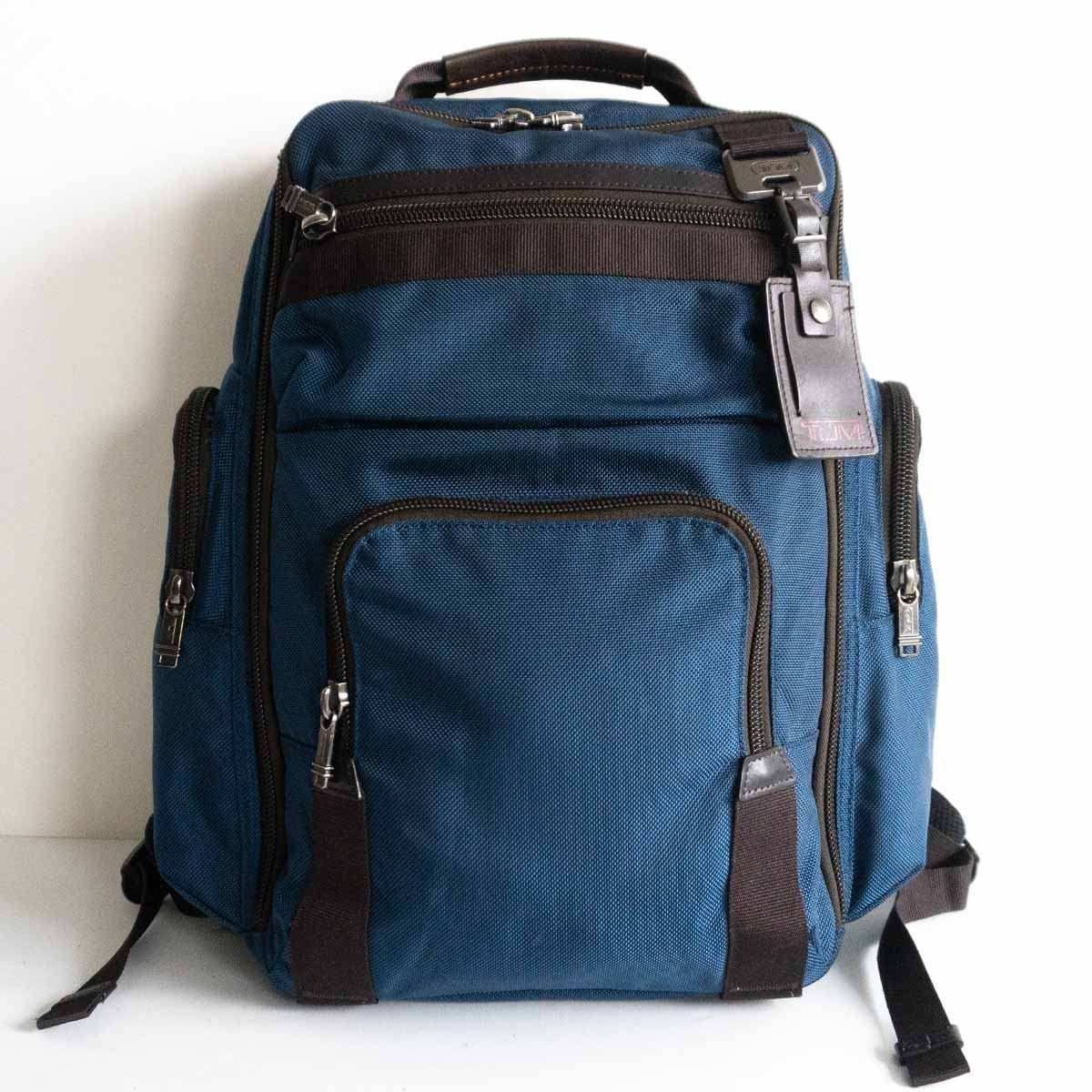 美品】 TUMI トゥミ 【069394BT0/Gilman brief backpack】ネイビー リュック ビジネスバッグ 2408482 -  メルカリ