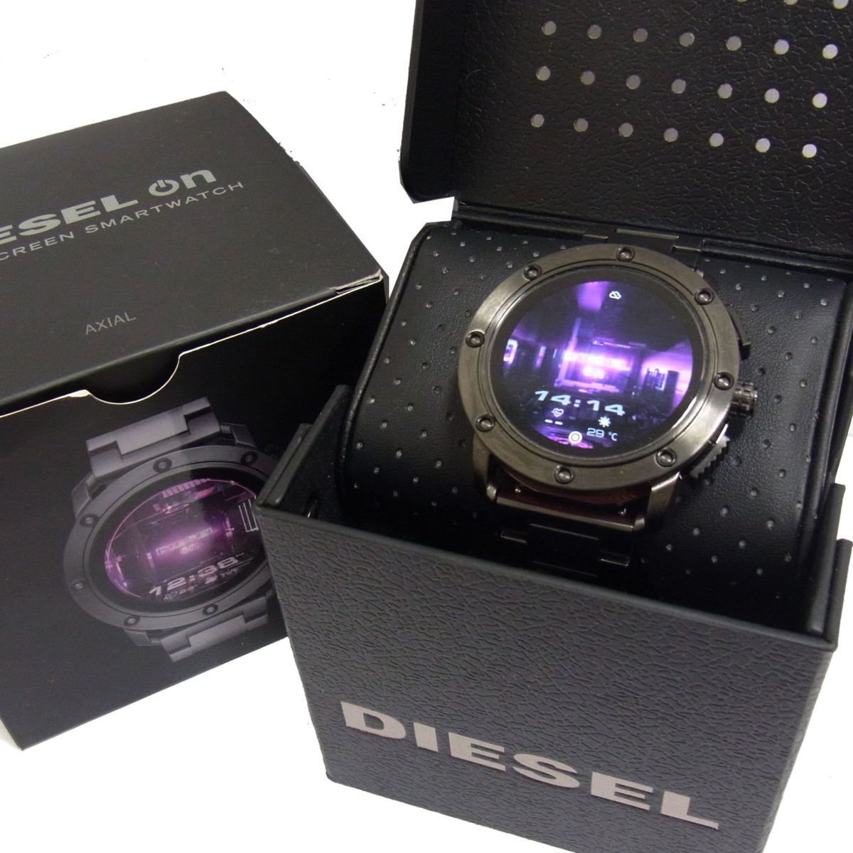美品 定価45.100円☆DIESEL ディーゼル ON AXIAL DW1001 スマート 