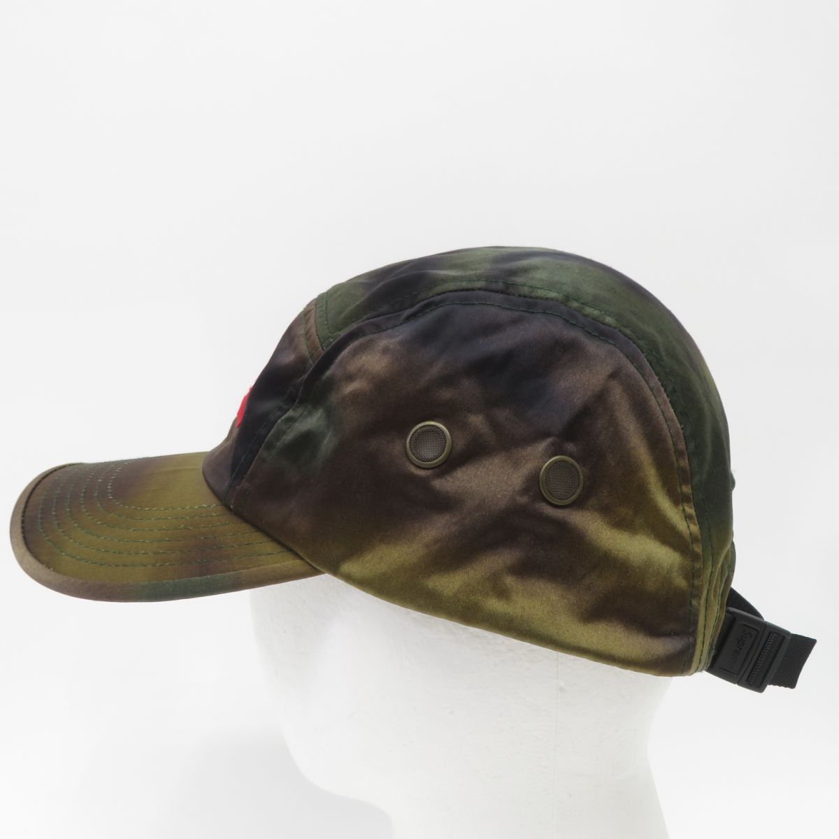 Supreme Washed Satin Camo Camp Cap シュプリーム サテン カモ キャンプ キャップ 帽子 ※中古