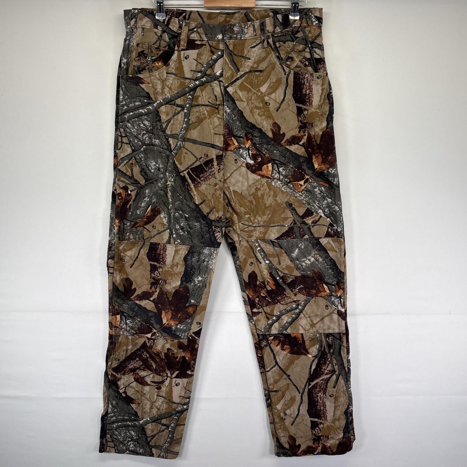 古着 ラングラー Wrangler デニムパンツ リアルツリーカモフラ