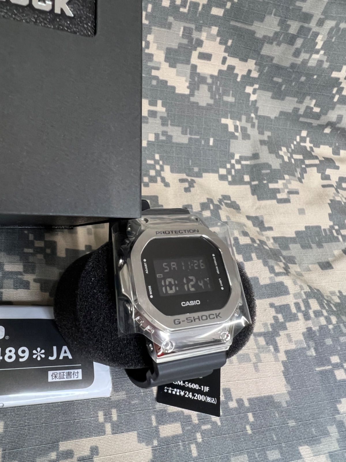 G-SHOCK GM -5600-1JF 新品未使用 国内正規品 - メルカリ