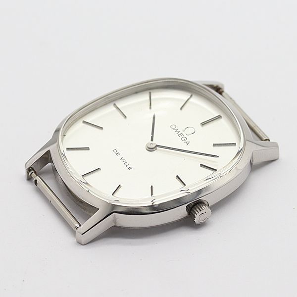 デッドストック級 稼働 美品 オメガ 手巻き デビル スクエア シルバー文字盤 トップのみ メンズ腕時計 STU 1221ABC5285100 -  メルカリ