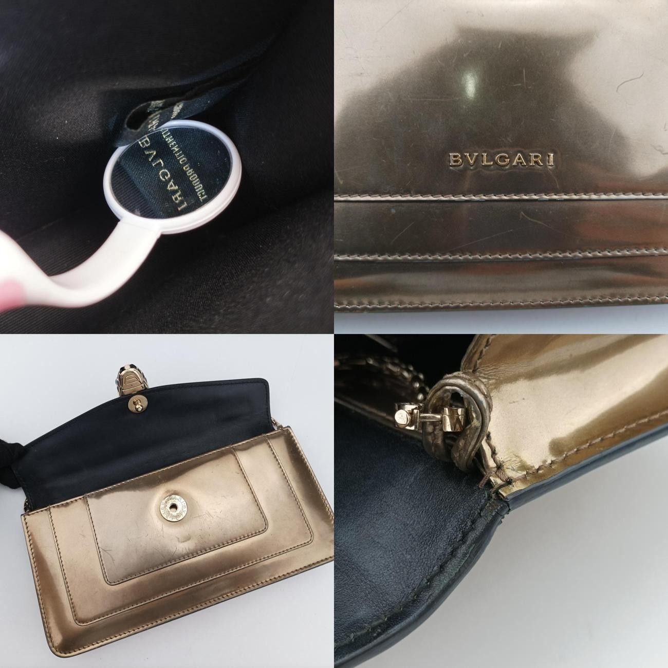 ❤️ ブルガリBvlgariセルペンティ フォーエバーゴールドレザーAX.L15.39964