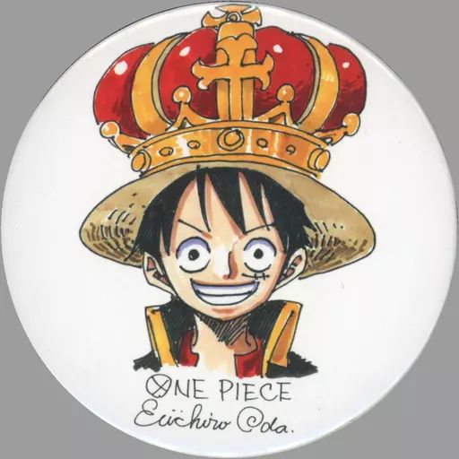 中古】バッジ・ピンズ モンキー・D・ルフィ(SP) オリジナル缶バッジ