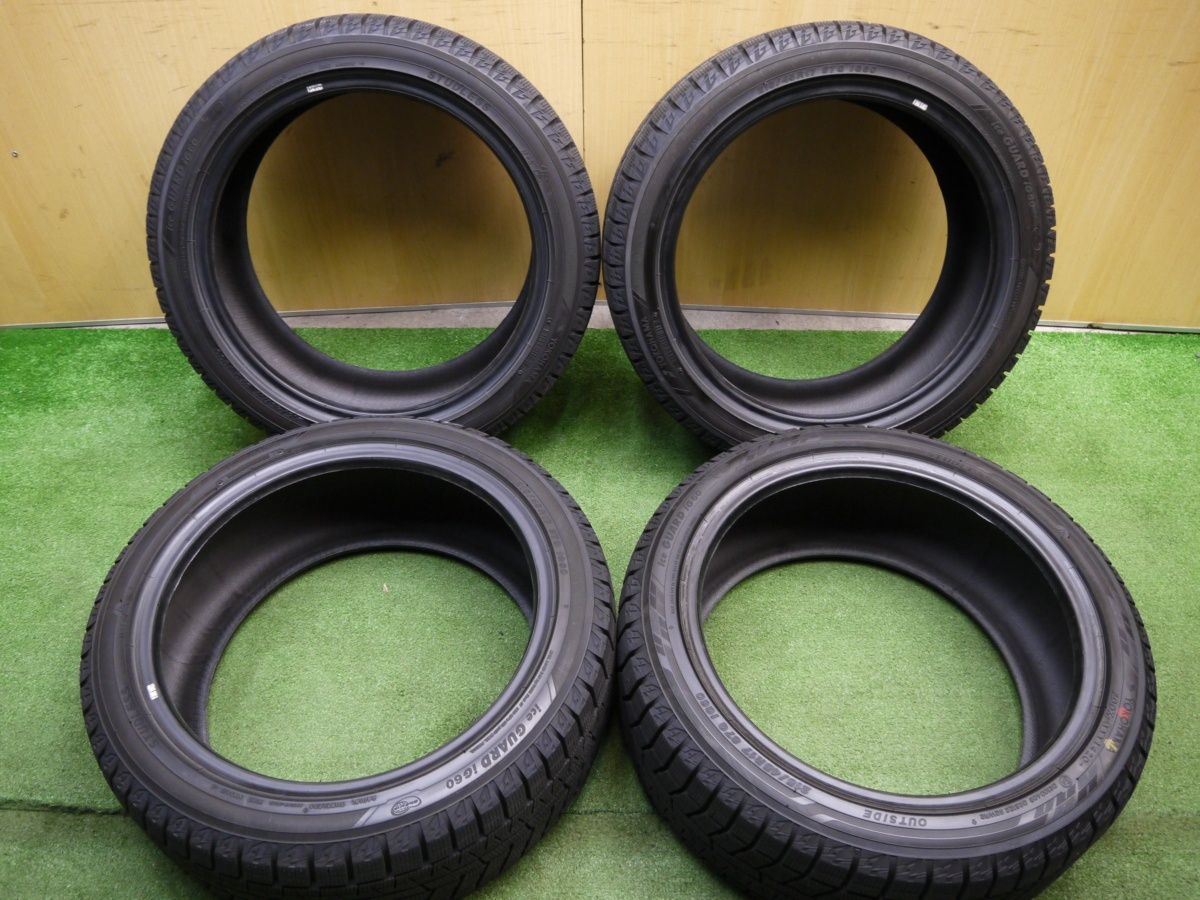 送料無料] ほぼ未使用スタッドレス 215/45R17 ヨコハマ アイスガード 