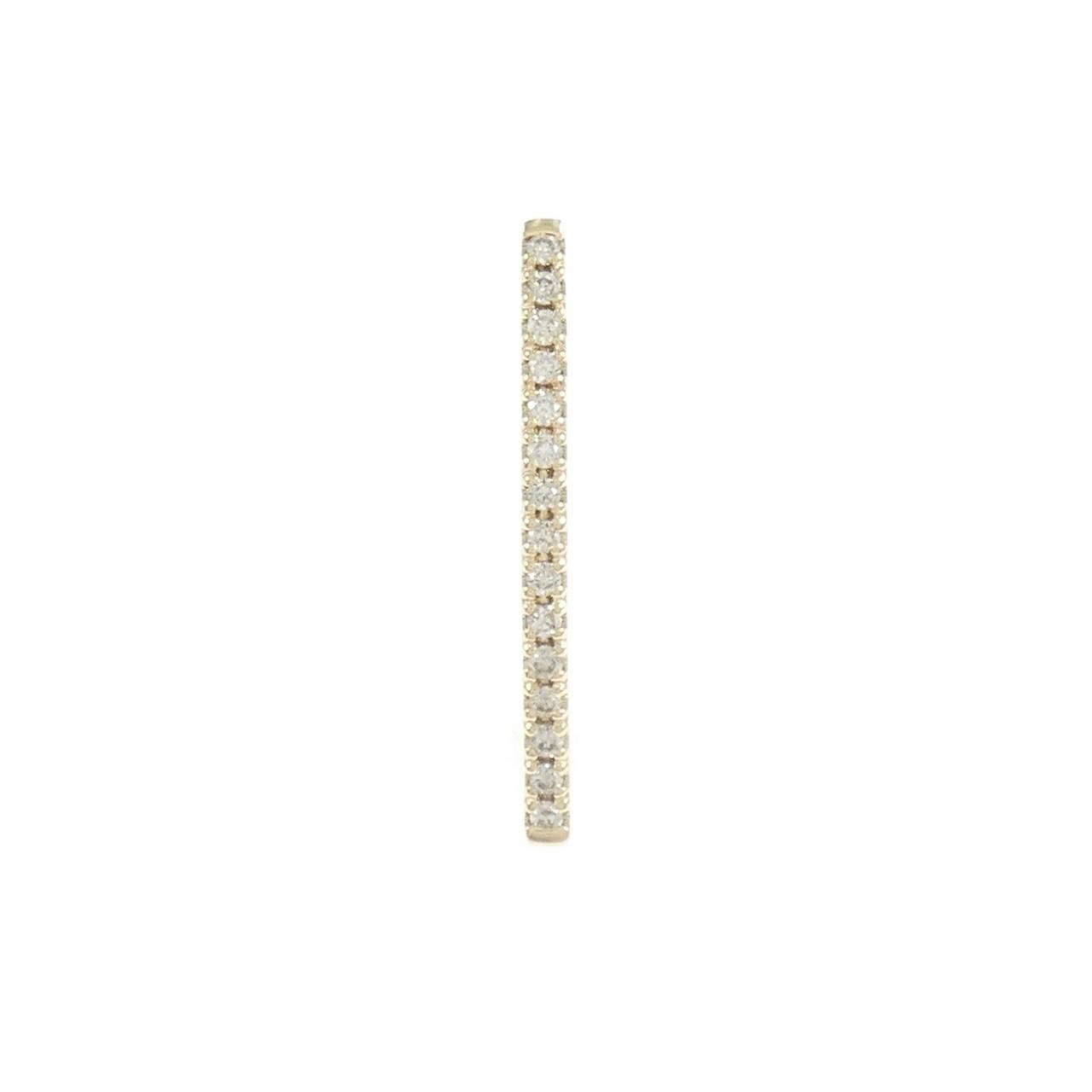 K10YG ダイヤモンド イヤーカフ 0.15CT 片耳