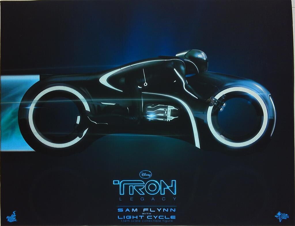 Movie Masterpiece 1/6 Figure: トロン:レガシー(ライト・サイクル