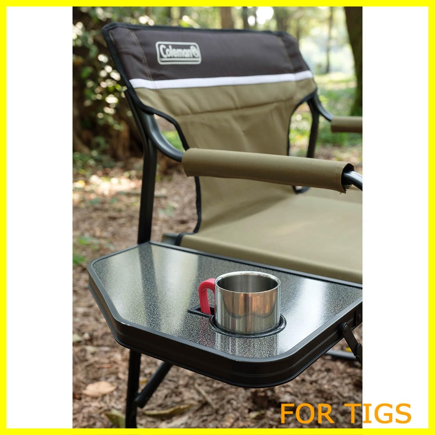 コールマン(Coleman) チェア サイドテーブル付デッキチェア 折り畳み 数量限定】コールマン(Coleman) チェア サイドテーブル付デッキ