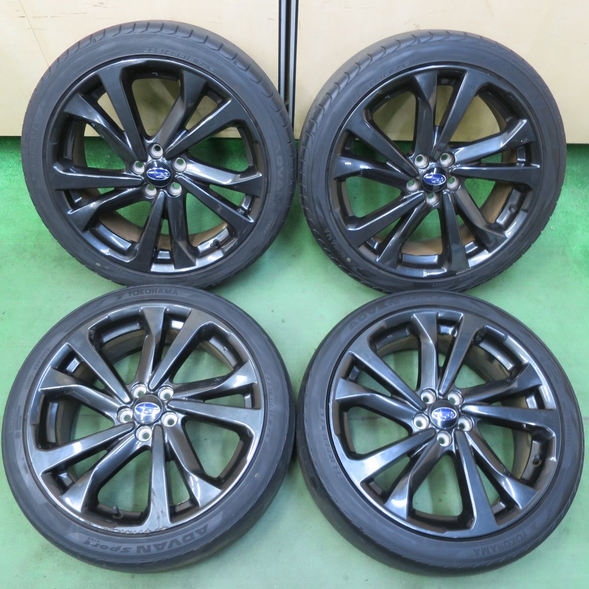 スバル インプレッサスポーツSTIスポーツ 純正アルミホイール 美品】スバル GT型 インプレッサスポーツ STI Sport 純正 18in