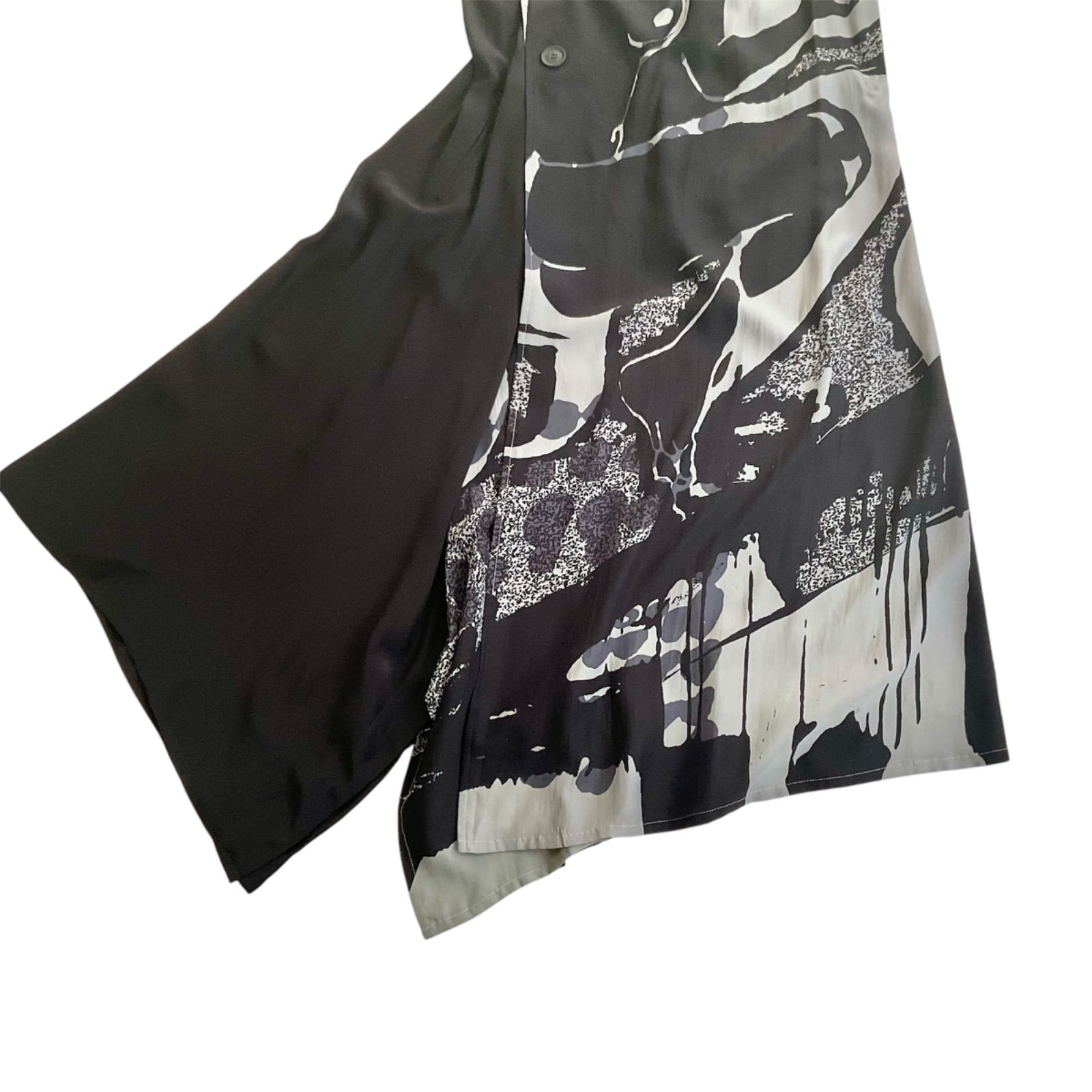 超希少⭐️100%シルク】 Yohji Yamamoto ヨウジヤマモト ＋Noir 