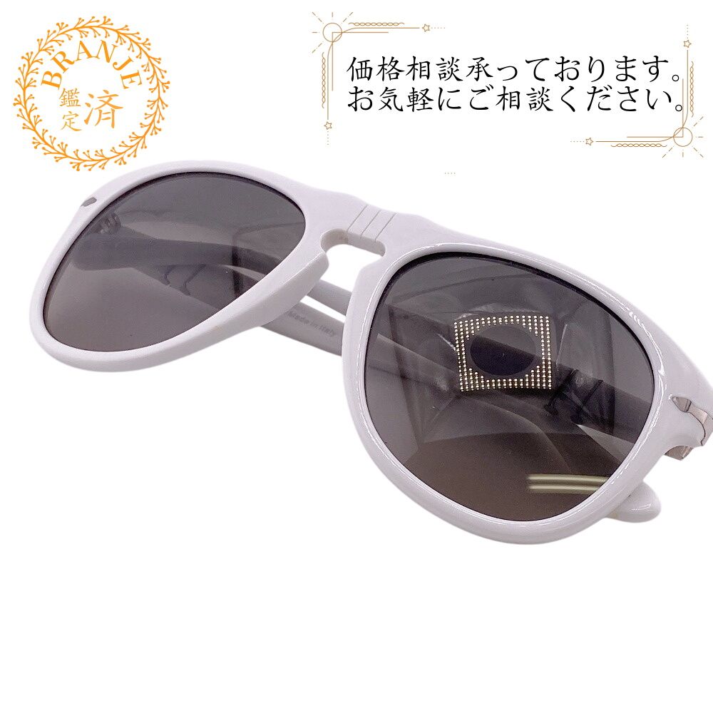 ５％OFF フォロワークーポン Persol ペルソール Persol定番649 A.P.C. アーペーセーコラボ UV 約100％プロテクション サングラス ブランド 偏光 調光 流行 運転 ドライブ かっこいい ホワイト ユニセックス おすすめ 人気